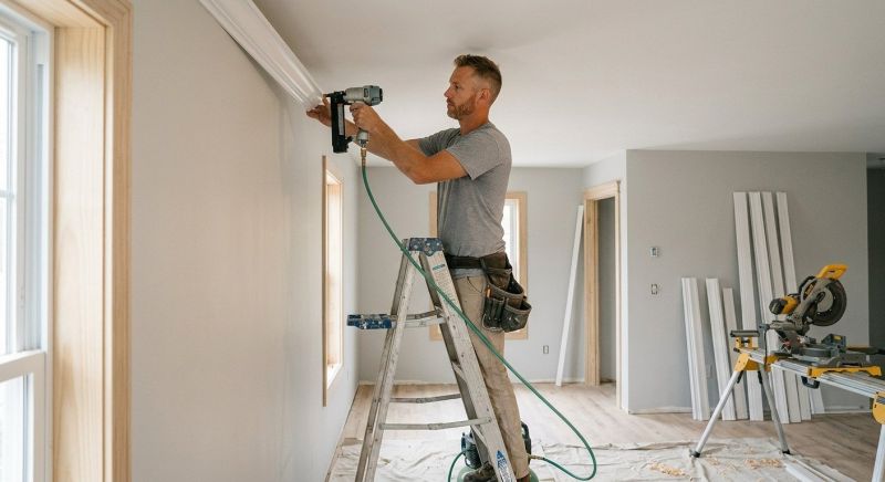 Shoe Molding Installation in Wilmington, NC